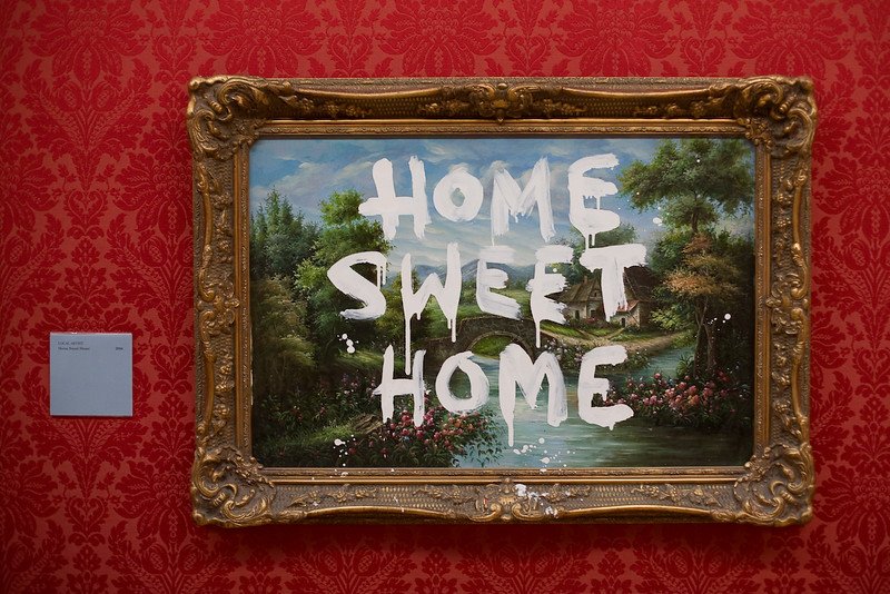 Home Sweet Home, artwork by Banksy
